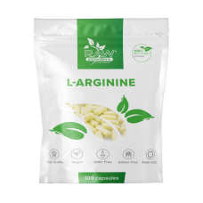 Rohpulver L-Arginin 500 mg – 100 Kapseln.
